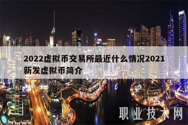2022虚拟币交易所最近什么情况2021新发虚拟币简介-第1张图片-腾赚网